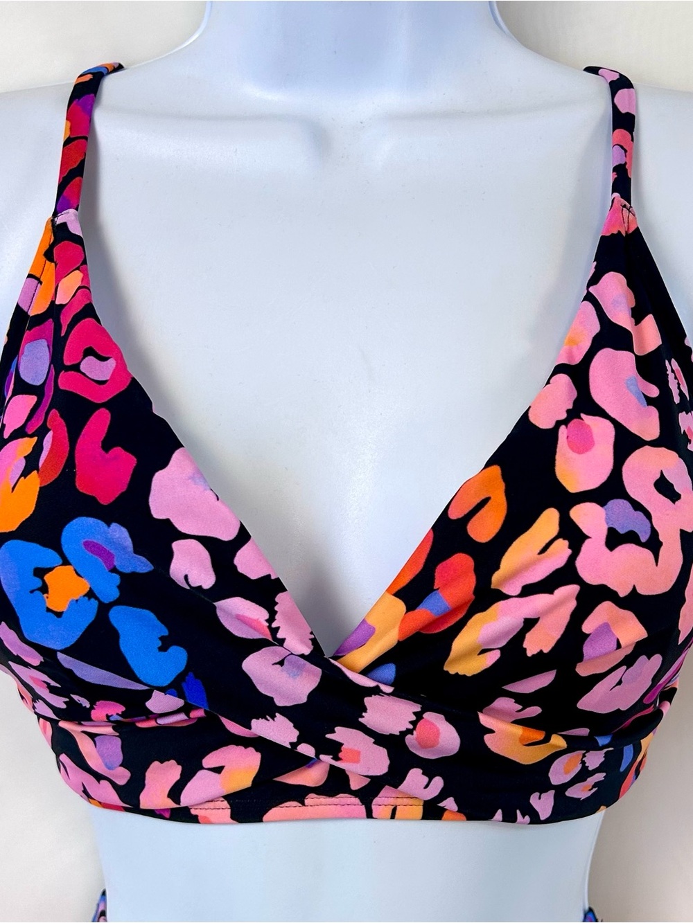 New Cupshe Women’s Colorful 2 Piece High Waist Bikini Swimsuit / large - Picture 2 of 12